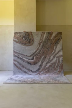 Retro Teppich Solar Grau/Terra 160 x 230 Marmoroptik-Zuiver Sale