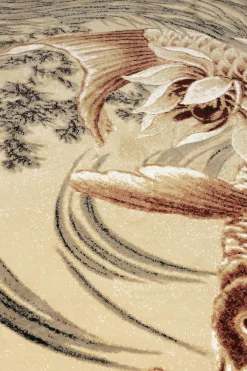 Retro Teppich The Legend Of Koi in 160 x 230 cm-Bold Monkey Best