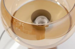 Retro Tischlampe Stehlampe Mushroom Glas Karamellfarben-BePureHome Discount