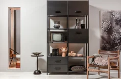 Retro Tischlampe Stehlampe Mushroom Glas Karamellfarben-BePureHome Discount