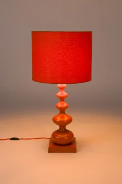 Retro Tischlampe When Orange Is King-Bold Monkey Discount