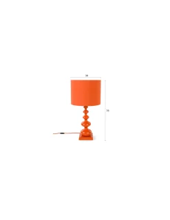 Retro Tischlampe When Orange Is King-Bold Monkey Discount