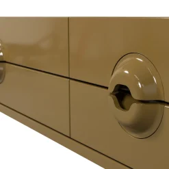 Retro TV-Board Lowboard Merge Olivgrün-WOOOD New