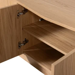 Retro TV-Board Sideboard Zuma 200 cm Eichenfurnier-WOOOD