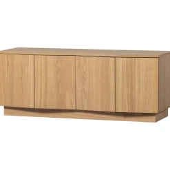 Retro TV-Board Sideboard Zuma 133 cm Eichenfurnier-WOOOD