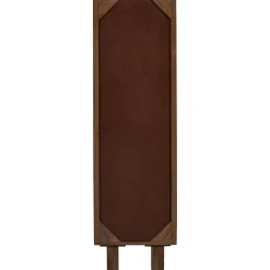 Retro Vitrine Kella Mangolzholz schmal Braun-WOOOD Online