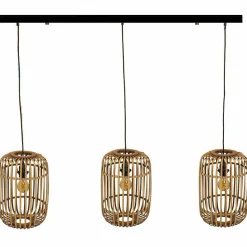 Scandi Hängelampe Rattan Ibiza 3er-Vintagehaus Lampen Best