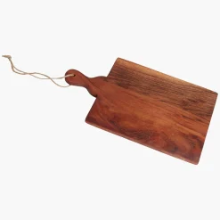 Schneidebrett aus beständigem Akazienholz Geölt-Raw Materials Outlet