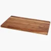 Schneidebrett Servierbrett aus beständigem Akazienholz Geölt 45 x 25 cm-Raw Materials Clearance