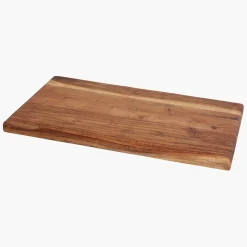 Schneidebrett Servierbrett aus beständigem Akazienholz Geölt 45 x 25 cm-Raw Materials Clearance