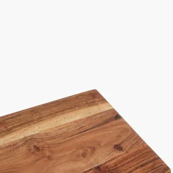 Schneidebrett Servierbrett aus beständigem Akazienholz Geölt 45 x 25 cm-Raw Materials Clearance