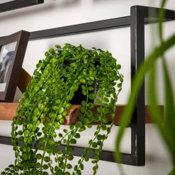 Set Wandregal Akazie Baumkante Edge Metall Groß-Vintagehaus Sale