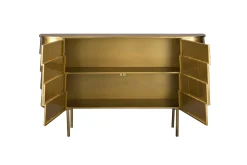 Sideboard Hanna Metall Gold Art Déco - Altgold-DutchBone Sale