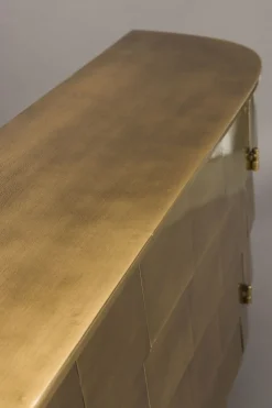 Sideboard Hanna Metall Gold Art Déco - Altgold-DutchBone Sale