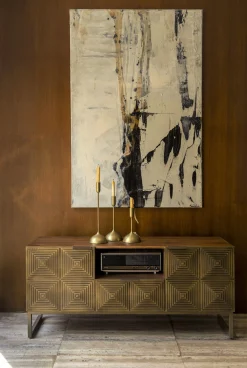 Sideboard TV-Board Volan Gold Art Deco 140-DutchBone Hot