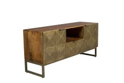 Sideboard TV-Board Volan Gold Art Deco 140-DutchBone Hot