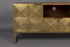 Sideboard TV-Board Volan Gold Art Deco 140-DutchBone Hot