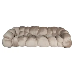 Sofa Cloudy Comfort Kunstfell Beige-PTMD Clearance