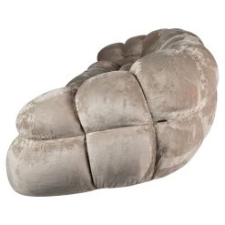 Sofa Cloudy Comfort Kunstfell Beige-PTMD Clearance