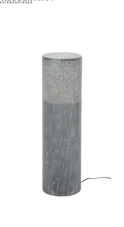 Stehlampe Industrial Zylinder Betonoptik 90 cm-Vintagehaus Lampen Outlet