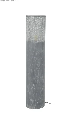 Stehlampe Industrial Zylinder Betonoptik 120 cm-Vintagehaus Lampen Sale