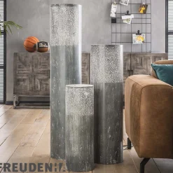 Stehlampe Industrial Zylinder Betonoptik 60 cm-Vintagehaus Lampen Discount