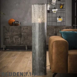 Stehlampe Industrial Zylinder Betonoptik 60 cm-Vintagehaus Lampen Discount