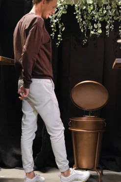 Treteimer Vintage Abfalleimer Industrial Kupfer Groß-Vintagehaus Accessoires Outlet