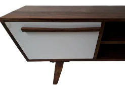 TV-Board Sideboard Vintage Oslo Trapez Massivholz Retro-Vintagehaus Discount