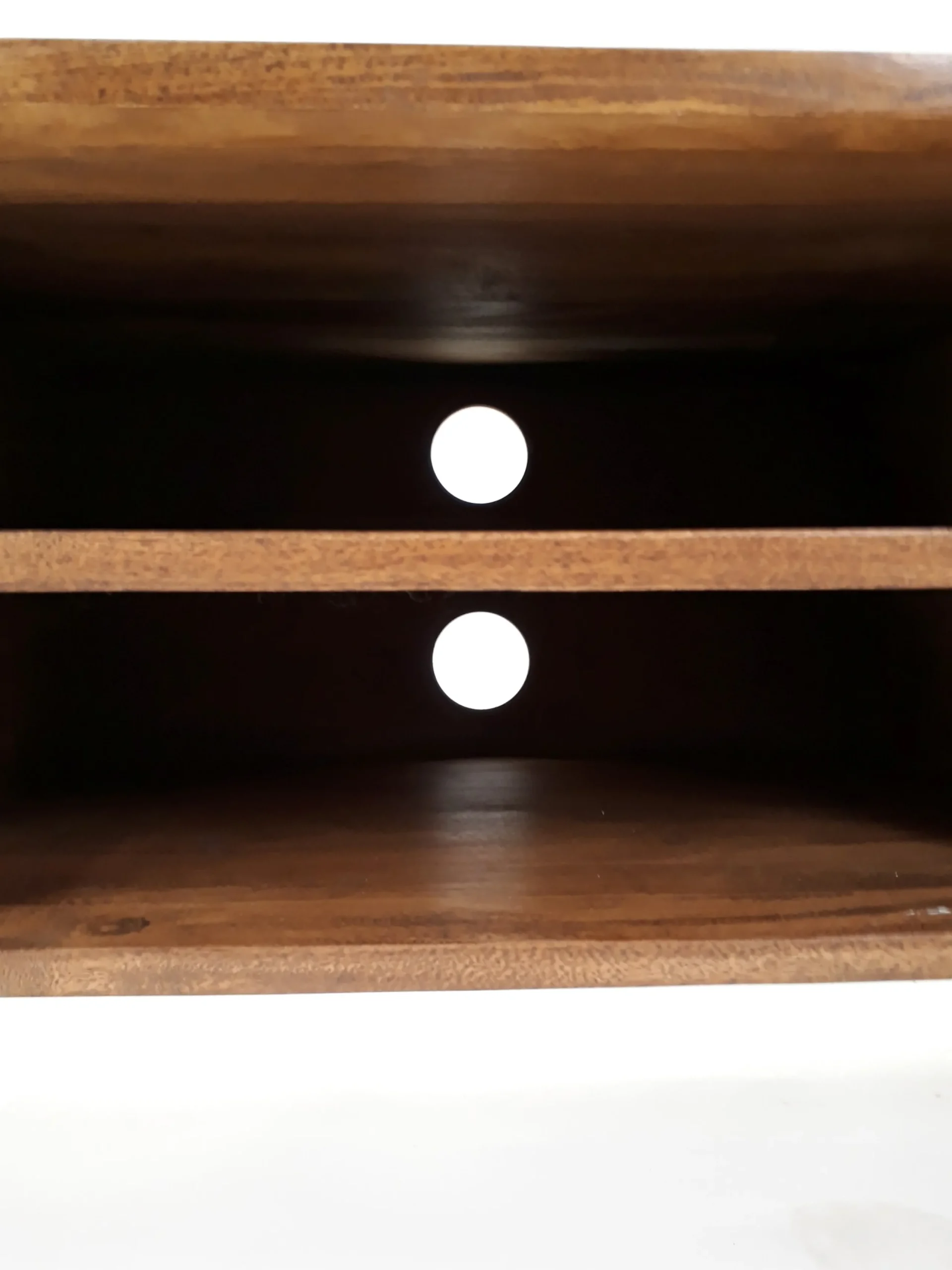 TV-Board Sideboard Vintage Oslo Trapez Massivholz Retro-Vintagehaus Discount