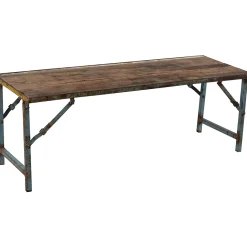 Vintage Esstischbank Sitzbank Cafehaus Klappbar 130/46 Outdoor-Vintagehaus Best