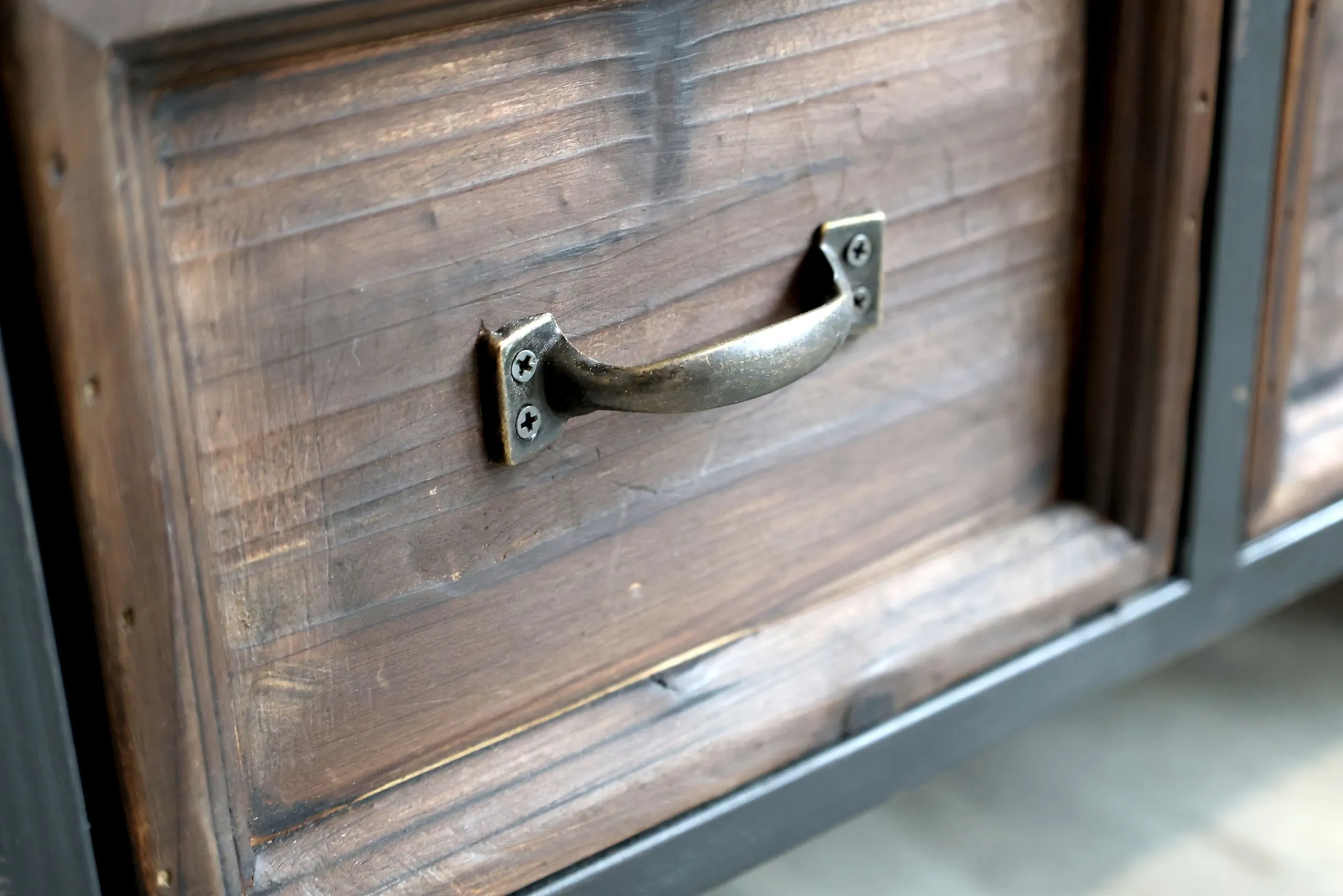 Vintage Hausbar Barwagen Barschrank Old Barn Industrial auf Rädern-Chic Antique Best