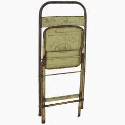 Vintage Klappstuhl Easy Balkonstuhl Esszimmerstuhl Lime Outdoor-Raw Materials Online