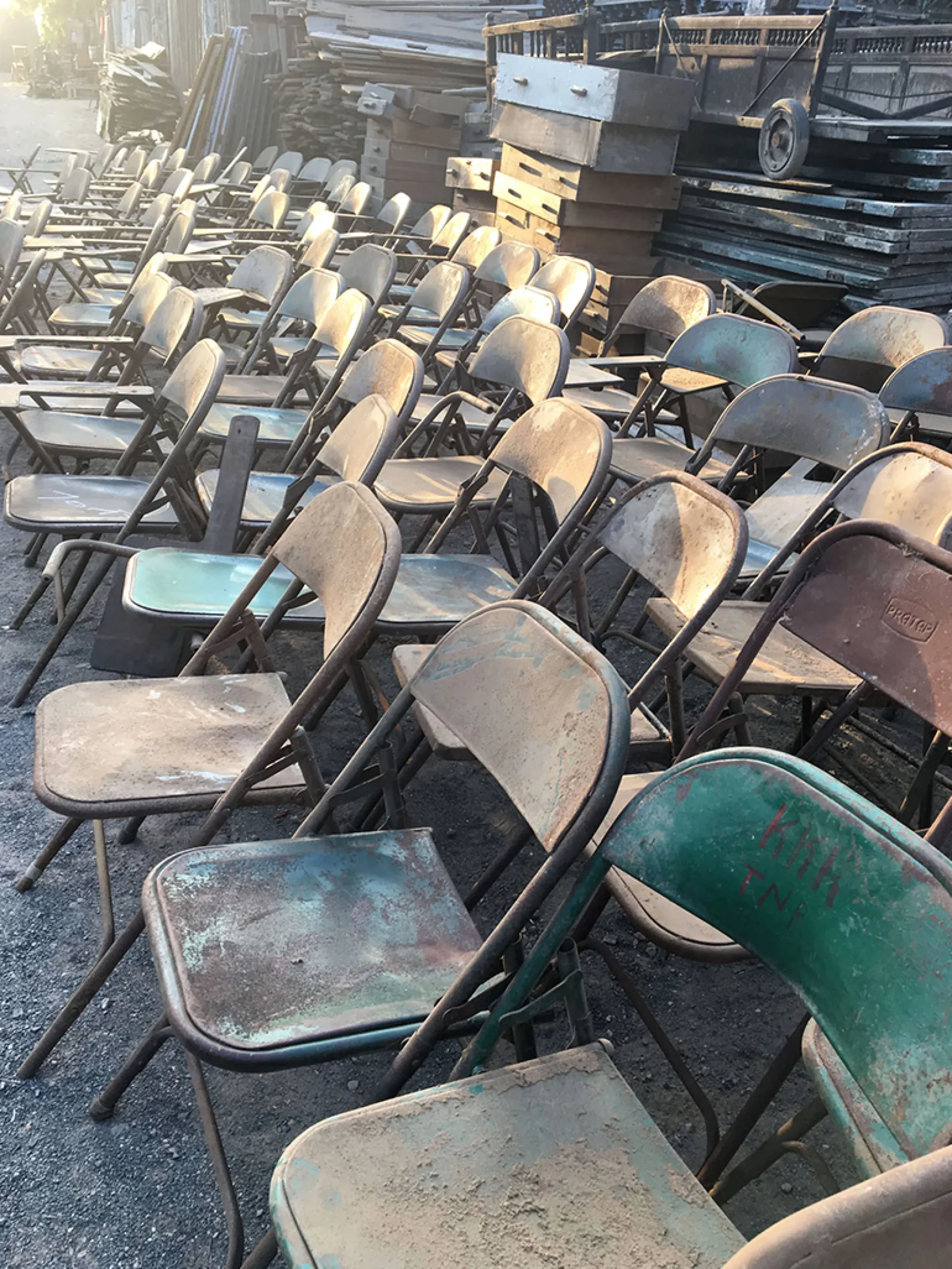 Vintage Klappstuhl Easy Balkonstuhl Esszimmerstuhl Lime Outdoor-Raw Materials Online