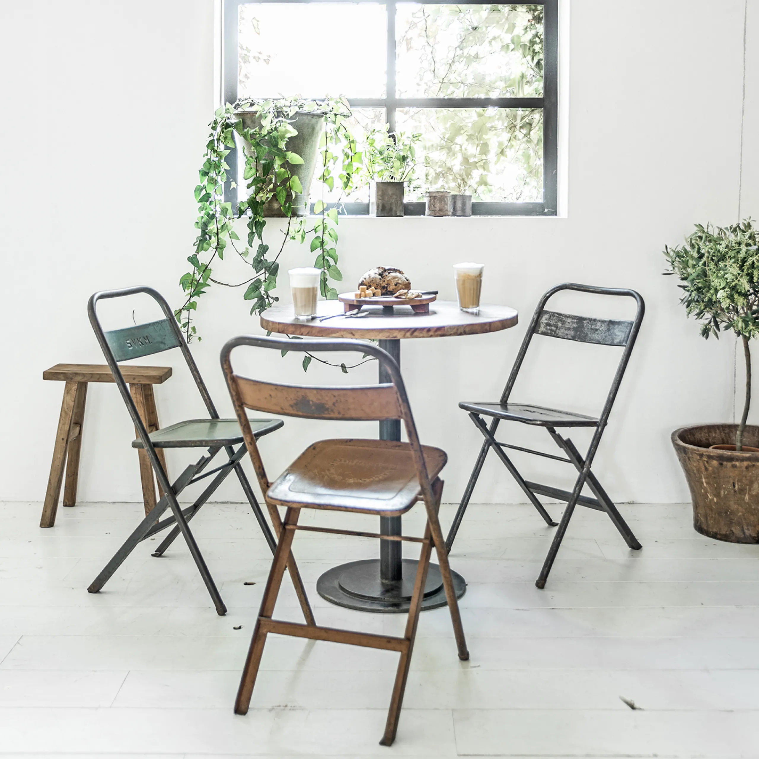 Vintage Klappstuhl Easy Balkonstuhl Esszimmerstuhl Anthrazit Outdoor-Raw Materials Online