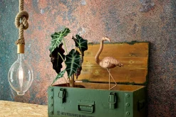 Vintage LED Glühbirne XXL Oval 33 x 18 cm dimmbar Klarglas-Vintagehaus Lampen Clearance