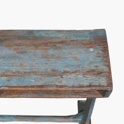 Vintage Schulbank Indien Recyceltes Holz Used-Raw Materials Outlet