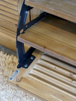 Vintage Sitzbank Lilly Garderobenbank Landhaus mit Stauraum-Chic Antique