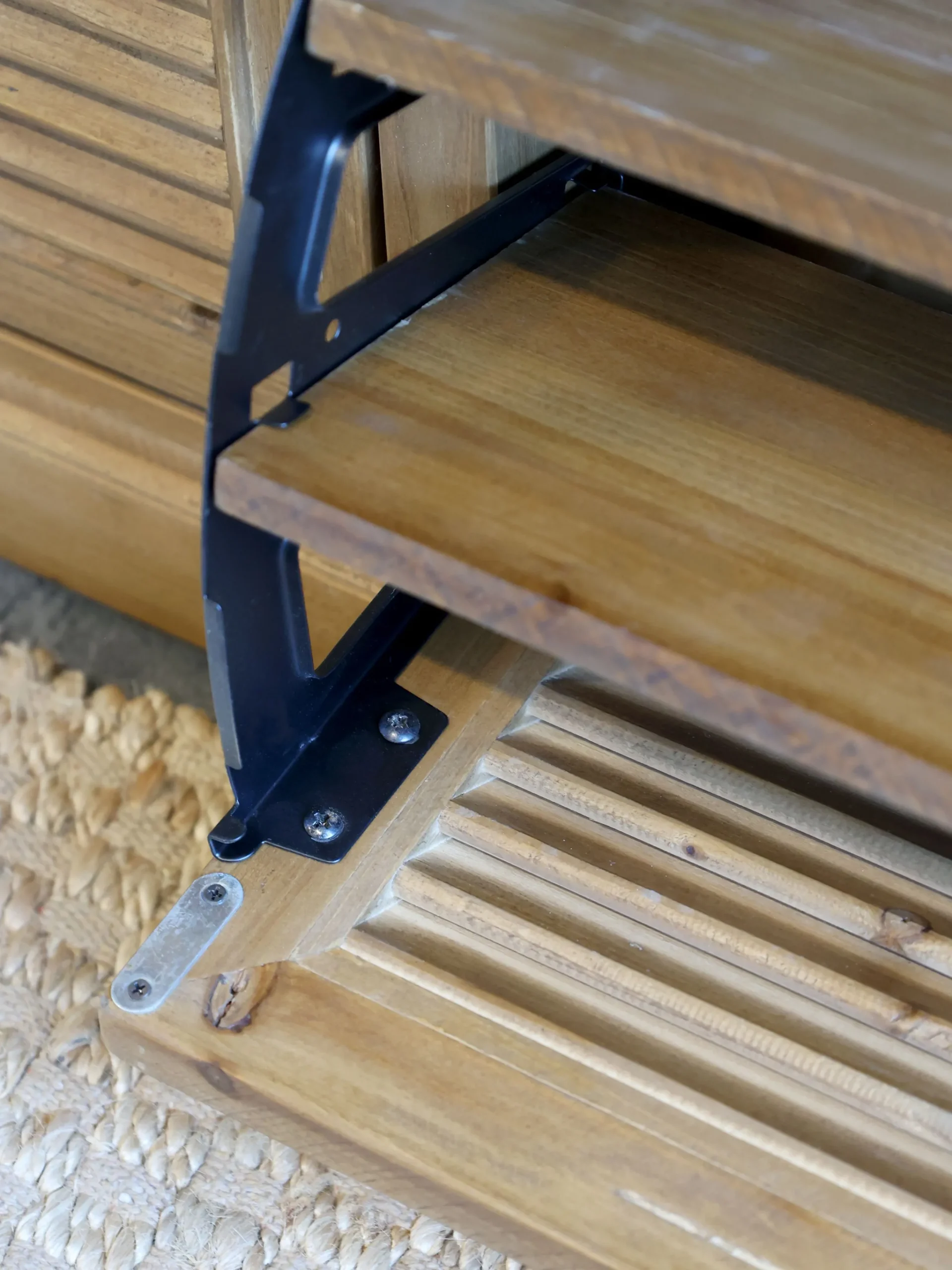 Vintage Sitzbank Lilly Garderobenbank Landhaus mit Stauraum-Chic Antique