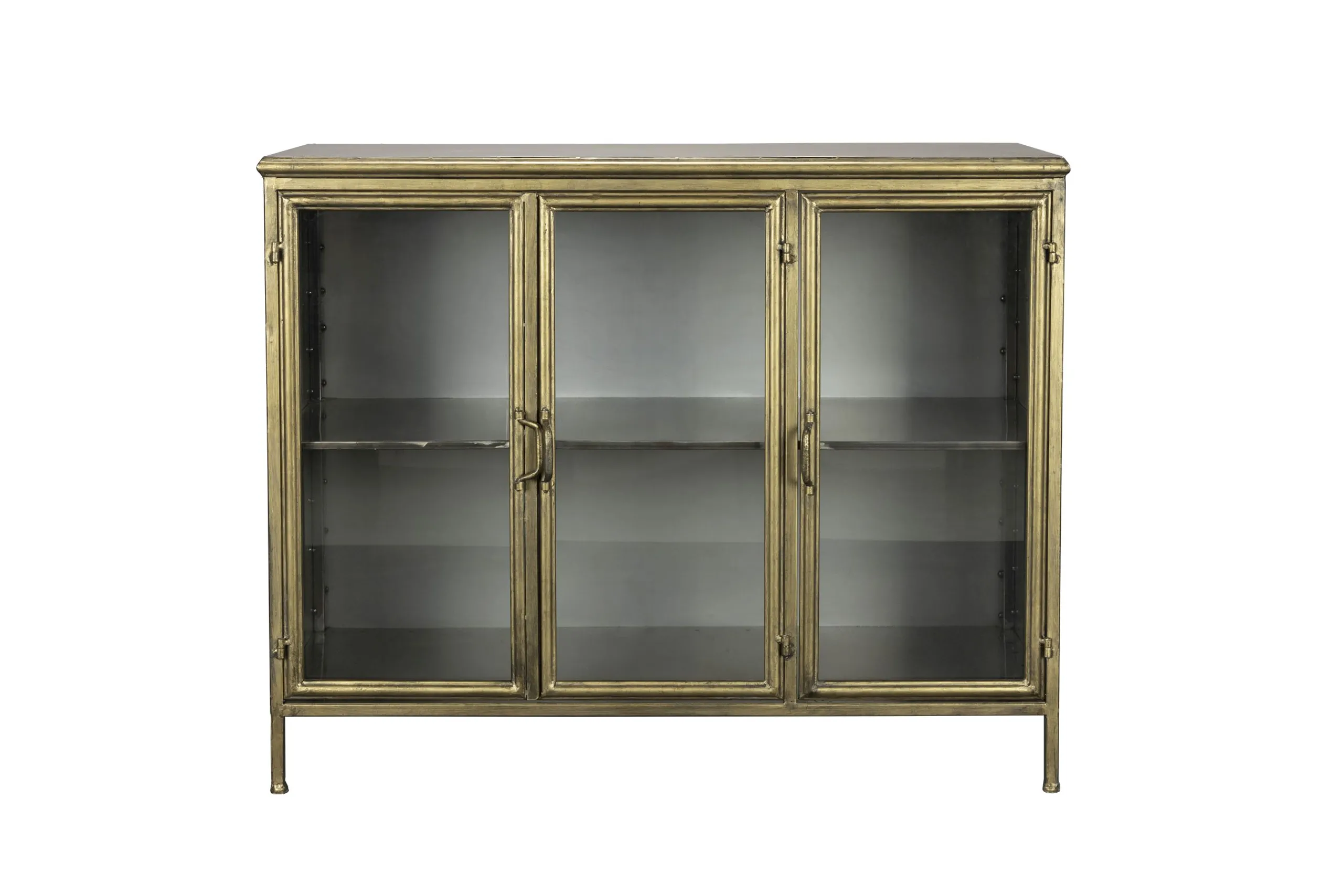 Vintage Vitrine Sideboard Gertlush Antik-Messing Metall-DutchBone Discount