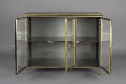 Vintage Vitrine Sideboard Gertlush Antik-Messing Metall-DutchBone Discount