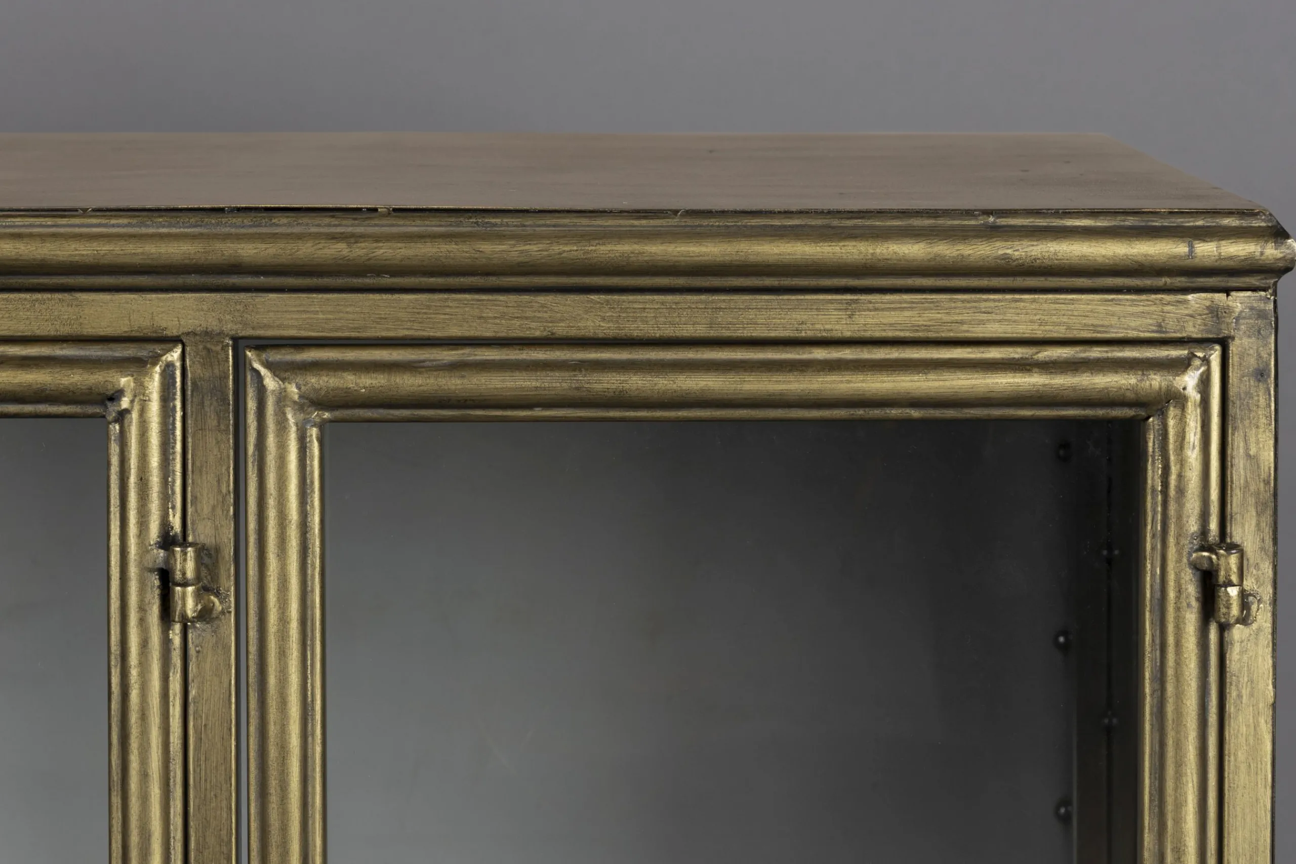 Vintage Vitrine Sideboard Gertlush Antik-Messing Metall-DutchBone Discount