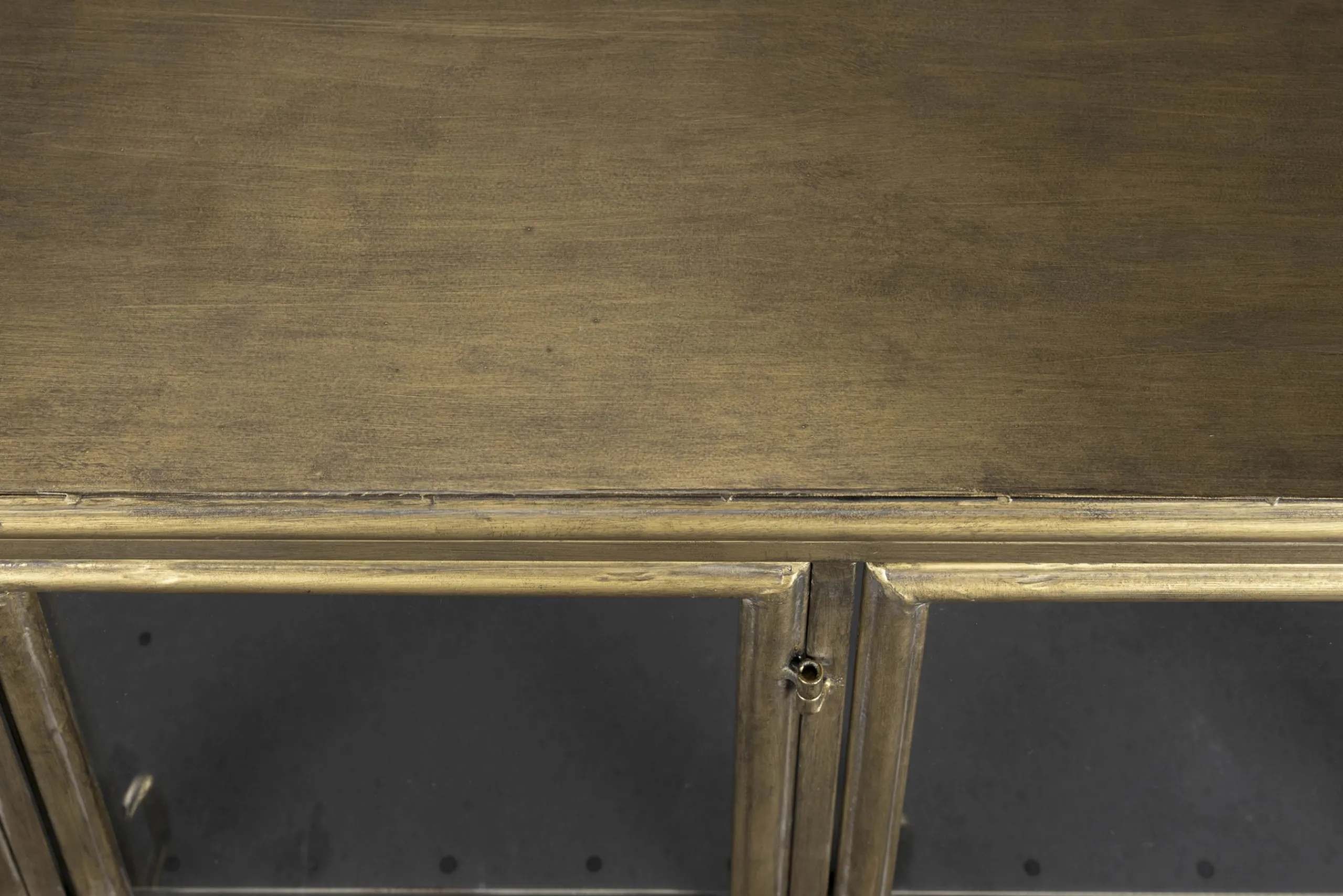 Vintage Vitrine Sideboard Gertlush Antik-Messing Metall-DutchBone Discount