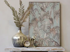 Vintage Wandbild Kranich Retro Druck 77 x 53 cm-Chic Antique Sale