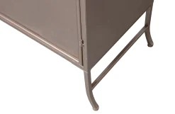 Vitrine Industrial Vintage Astoria Metall Glas Champagner-BePureHome Best