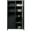 Vitrine Metallschrank Exhibit Industrial Schwarz Metall/Glas 170-BePureHome Clearance