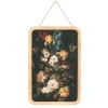 Wandbild Italienische Romantik Flora & Fauna Rattanrahmen Flores-PTMD Online