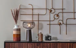 Wanddekoration Designobjekt Symphony Metall Gold 140/70-BePureHome Best