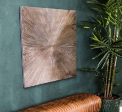 Wandpaneel Wandbild Brown Pattern Wanddekoration XL-PTMD Sale